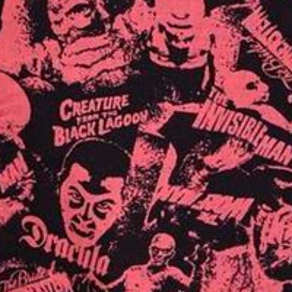 ❤️NWT VINTAGE TORRID UNIVERSAL MONSTERS TRAPEZE DRESS ♡ FRANKENSTEIN ♡ HALLOWEEN - Picture 2 of 13
